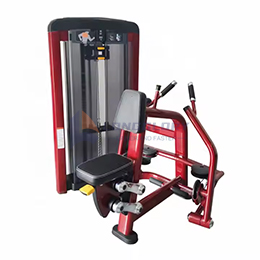 Standing low row machine