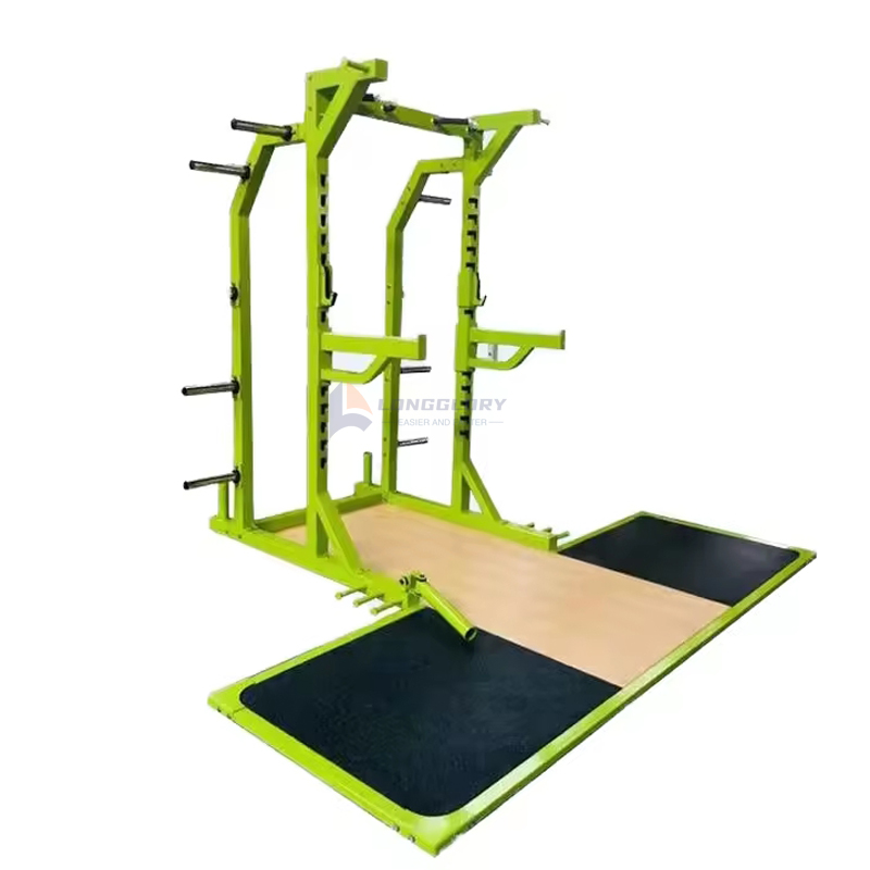 Ağır Atletika Platforması ilə Squat Rack